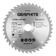 Пильный диск GRAPHITE 210x30x2 Z40 57T228