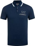 Поло EA7 3KPF24-PJ5SZ-1554 р.3XL синий