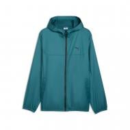 Ветровка мужская Puma Ess Regular Windbreaker 68462541 р.M зеленая
