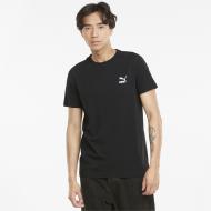 Футболка Puma Classics Slim Tee 53150501 р.S черный
