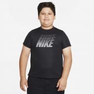 Футболка Nike B NK DF BREATHE GFX SS TOP DD8539-010 р.L черный