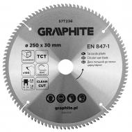 Пильный диск GRAPHITE 250x30x1,8 Z100 57T236