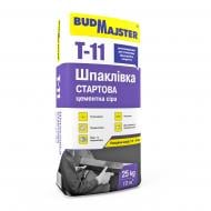 Шпаклівка BudMajster T-11 стартова цементна сіра 25 кг