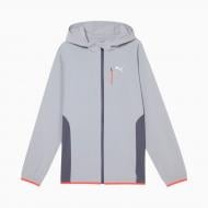 Ветровка мужская демисезонная Puma M PWRTRAIN STRETCH WOVEN JACKET 52765063 р.S серая