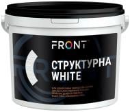 Фарба водоемульсійна Front Структурна White мат білий 1,5 кг