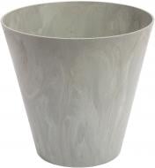 Горшок пластиковый Prosperplast Tubus beton круглый 7 л (78964-422) серый