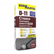 Стяжка для пола BudMajster D-11 улучшена цементная М200 25 кг