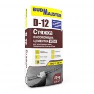 Стяжка для підлоги BudMajster D-12 високоміцна цементна М350 25 кг