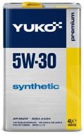 Моторное масло YUKO SYNTHETIC 5W-30 4 л