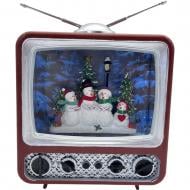 Сувенир новогодний ТВ хор снеговиков led HS2410120