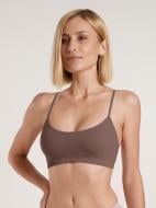 Топ-брасьер Giulia Cami top rib deep taupe р.S/M коричневый