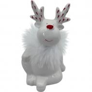 Сувенир новогодний олень игривый ZY1066-1