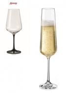 Набір бокалів для шампанського Bohemia Sandra b40728-D4656 200 мл 6 шт. Набір бокалів для шампанського Bohemia Sandra b40728-D4656 200 мл 6 шт.
