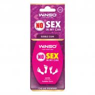 Ароматизатор подвесной WINSO NO Sex in My Car BUBBLE GUM 535840 16 мл