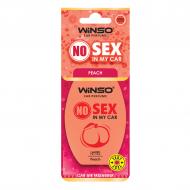 Ароматизатор подвесной WINSO NO Sex in My Car PEACH 535900 16 мл