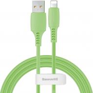 Кабель BASEUS USB AM-Lightning M 2.4A 1,2 м green (CALDC-06)