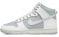 Кросівки чоловічі демісезонні Nike DUNK HI RETRO DJ6189-100 р.44 сірі