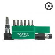 Набір біт Toptul 1/4" TORX T10H-T40H 8 шт. GAAL0801