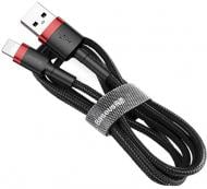 Кабель BASEUS USB AM-Lightning M 2.0A CALKLF Baseus 3 м черный с красным (CALKLF-R91)