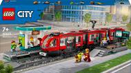 Конструктор LEGO City Трамвай і вокзал у центрі міста 60423