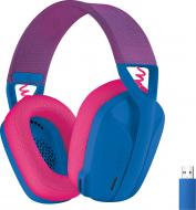 Гарнітура ігрова Logitech G435 Lightspeed Wireless Gaming Headset blue (981-001062)