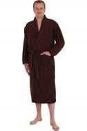 Халат махровий чоловічий Ideal р. XXL коричневий