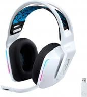 Гарнітура ігрова Logitech G733 K/DA Lightspeed Wireless Gaming Headset white/blue (981-000990)