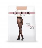 Колготки жіночі Giulia CHIC 20 BIKINI р. 2S tabaco