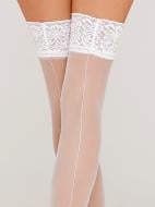 Чулки Giulia CHIC 20 calze р. 1/2 bianco