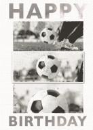 Открытка поздравительная Yours Truly з конвертом иллюстрированная "Футбол"
