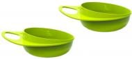 Набор для кормления Nuvita Easy Eating две глубоких тарелки NV8431Lime