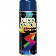 Краска аэрозольная темно синий (RAL5010) DecoColor 400 мл