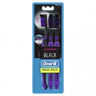 Зубная щетка Oral-B Всесторонняя чистка Black средней жесткости 3 шт.