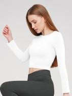 Футболка с длинным рукавом Giulia Crop top р.L/XL белый
