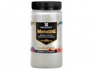 Декоративне покриття Kompozit акрилова MetalliQ срібний 0,9 кг