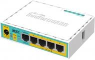 Маршрутизатор Mikrotik RB750UPR2 hEX PoE lite