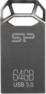 Флеш-память USB Silicon Power Jewel J50 64 ГБ USB 3.0 grey (SP064GBUF3J50V1T)