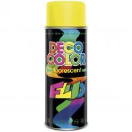 Краска аэрозольная Флуорисцентная желтый DecoColor 400 мл