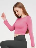 Футболка с длинным рукавом Giulia Crop top р.S/M розовый Футболка с длинным рукавом Giulia Crop top р.S/M розовый