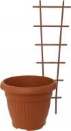 Горшок пластиковый Prosperplast Теrra Nova круглый 12,5 л терракот (11246-1)