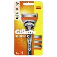 Станок для гоління Gillette Fusion5 с 4 змінними картриджами Станок для гоління Gillette Fusion5 с 4 змінними картриджами