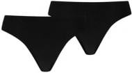 Набор трусов женские Puma WOMEN INVISIBLE COTTON STRINGS (2 шт) 94748503 M черный