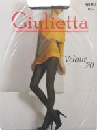 Колготки Giulietta Velour 150 den 4 чорний