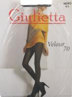 Колготки Giulietta Velour 150 den 4 черный