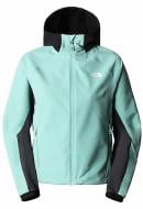 Куртка жіноча THE NORTH FACE Atheltic Outdoor A7ZE9.90q/wasabi/a.grey/tnf black р.M блакитний