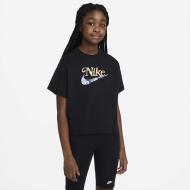 Футболка Nike G NSW TEE BOXY ENERGY DH5747-010 р.XL черный