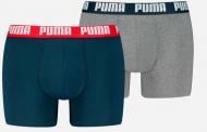 Набір трусів чоловічі Puma Men Everyday Basic Boxers 2P (2 шт) 93832005 M різнокольоровий