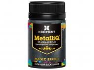 Декоративна фарба Kompozit акрилова MetalliQ чорна перлина 0,07 кг