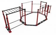 Атлетический комплекс STREET SPORT красный/черный SS-2