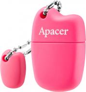 Флеш-пам'ять USB Apacer AH118 64 ГБ USB 2.0 pink (AP64GAH118P-1)